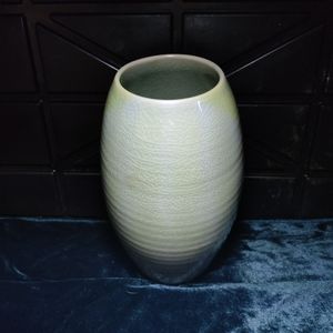 Simon Pearce Celadon Crackle Vase